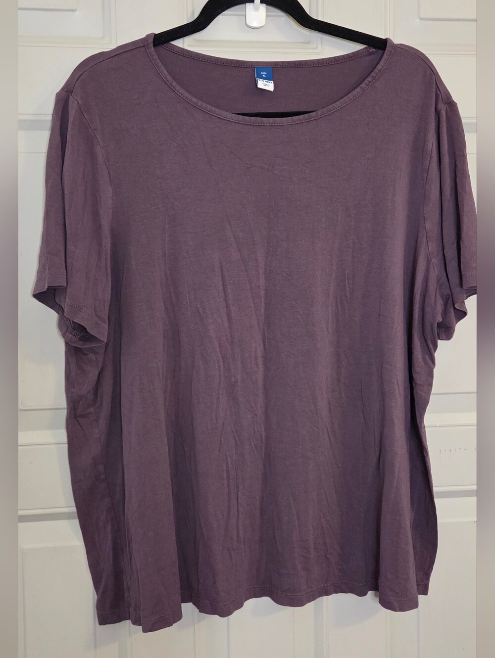 Old Navy Luxe - Women's Soft Short Sleeve Crewneck Tee - Dusty Plum